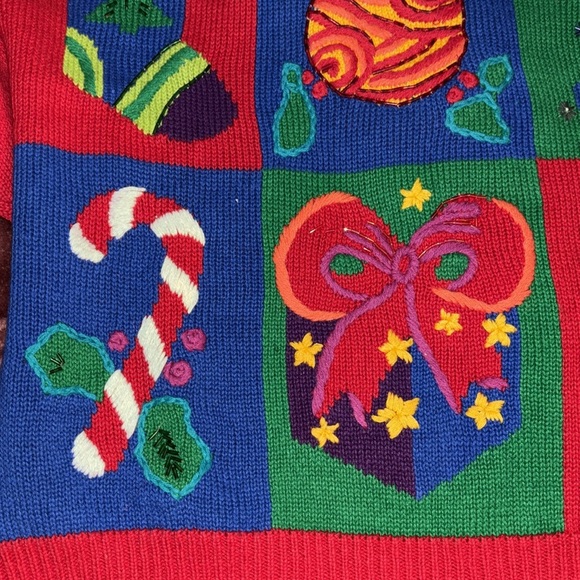 I.B.DIFFUSION XMAS SWEATER Size S - Picture 5 of 10